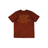 May club -【WESTRIDE】"HARLEY'S CYCLE SHOP" TEE - RED BROWN